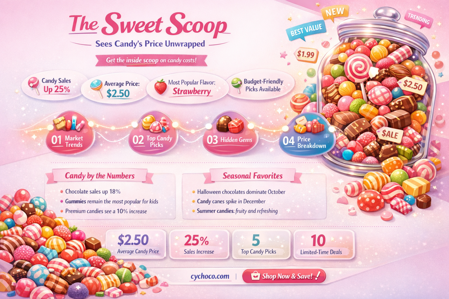 how much is sees candy