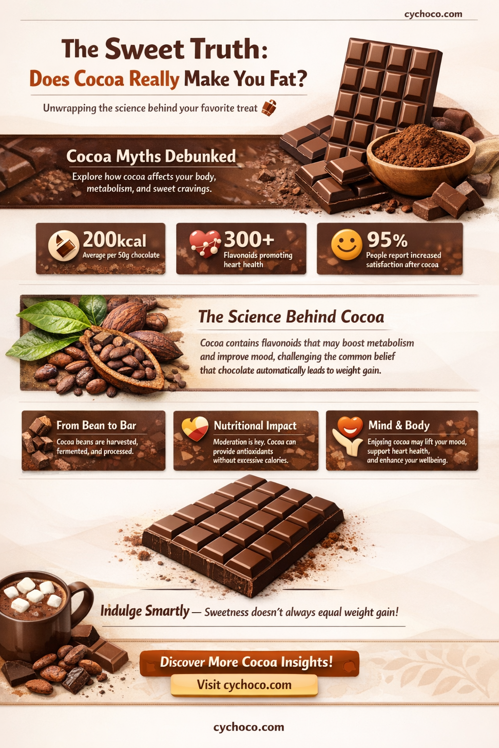 does cocoa make you fat