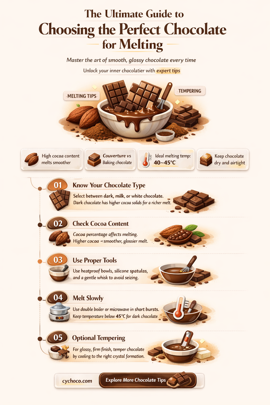 what brand of chocolate is best for melting