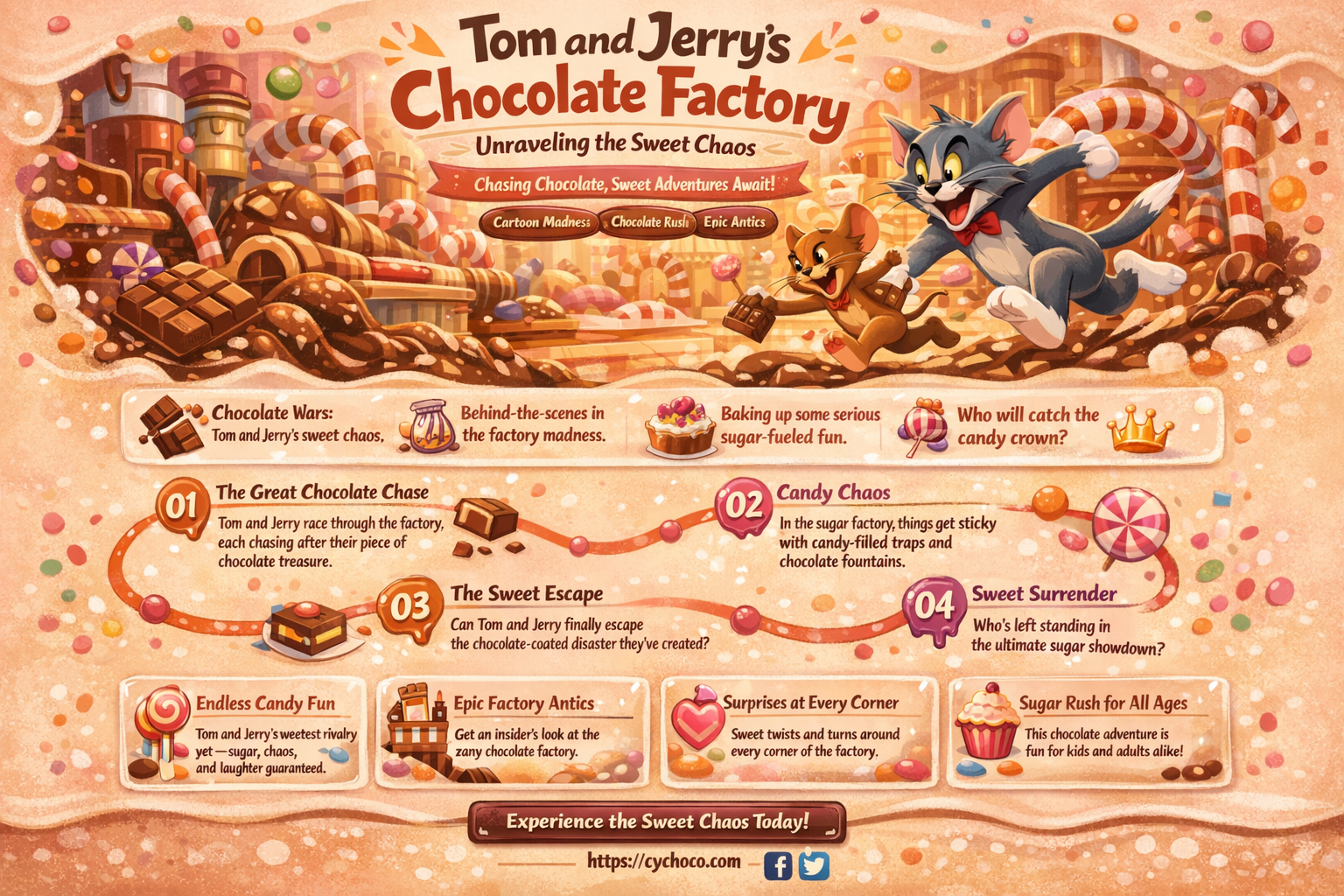 what is wrong with tom and jerry chocolate factory