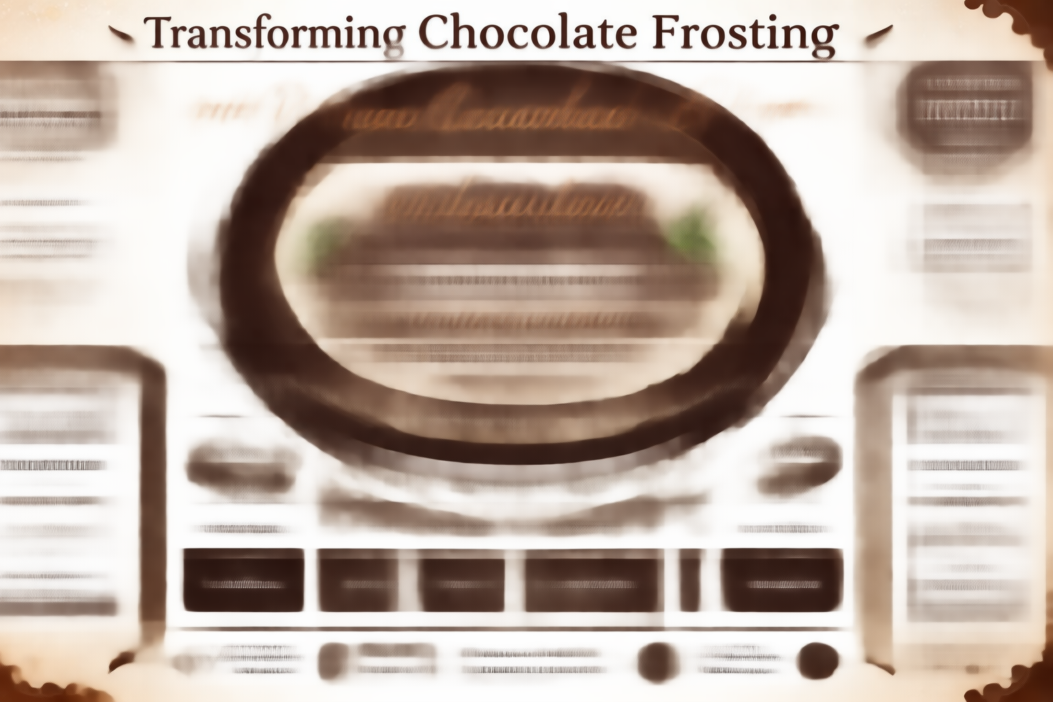 how to turn use chocolate frosting for chocolate bars