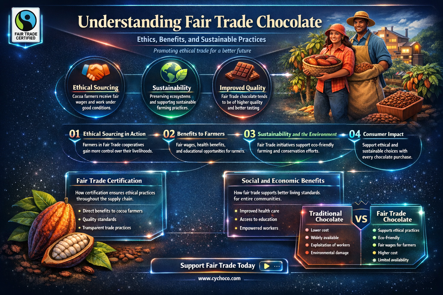 what is a fair trade chocolate