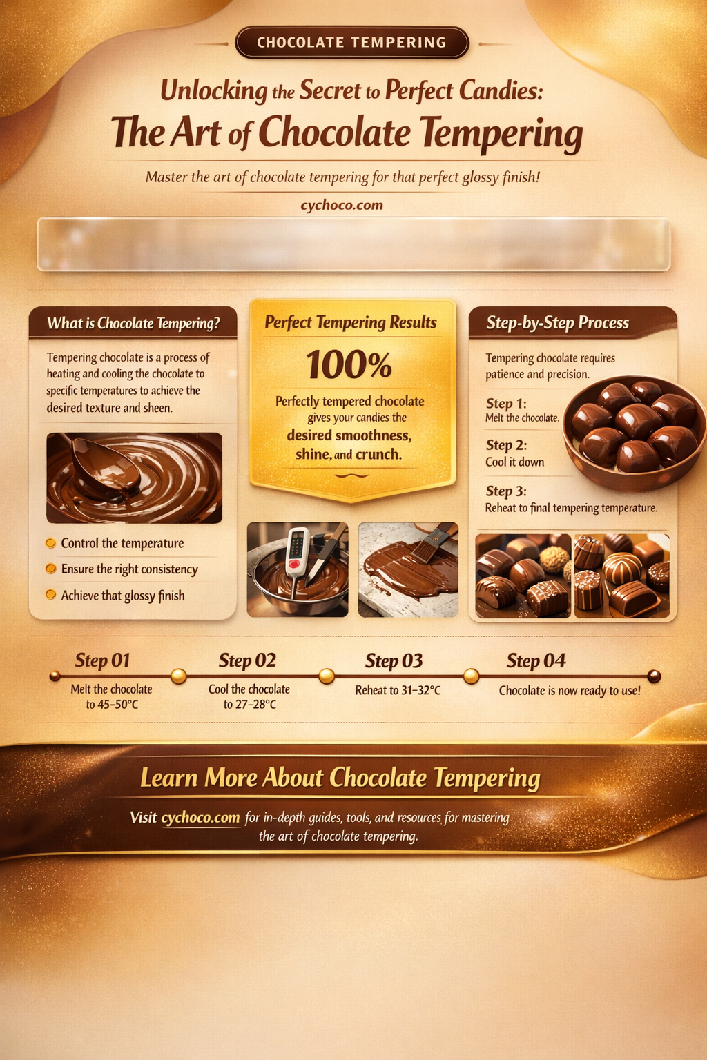can enjoy life chocolate need tempering to use in candies