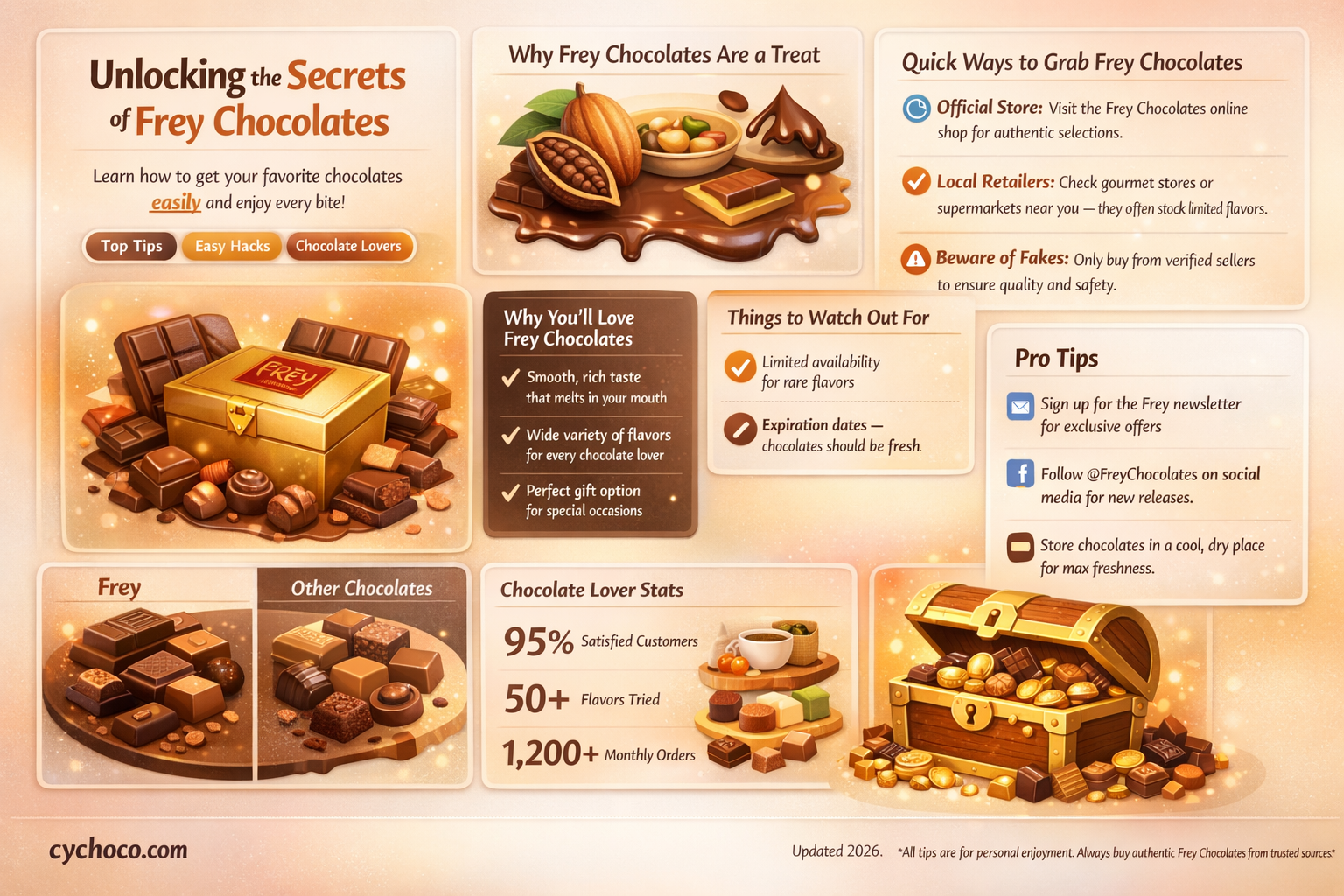 how to get frey chocolates