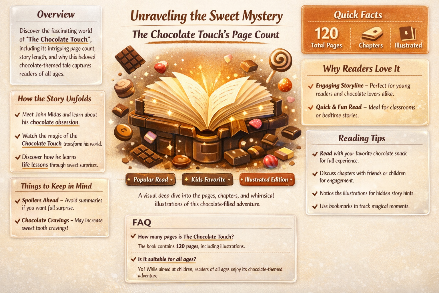 how many pages is the chocolate touch