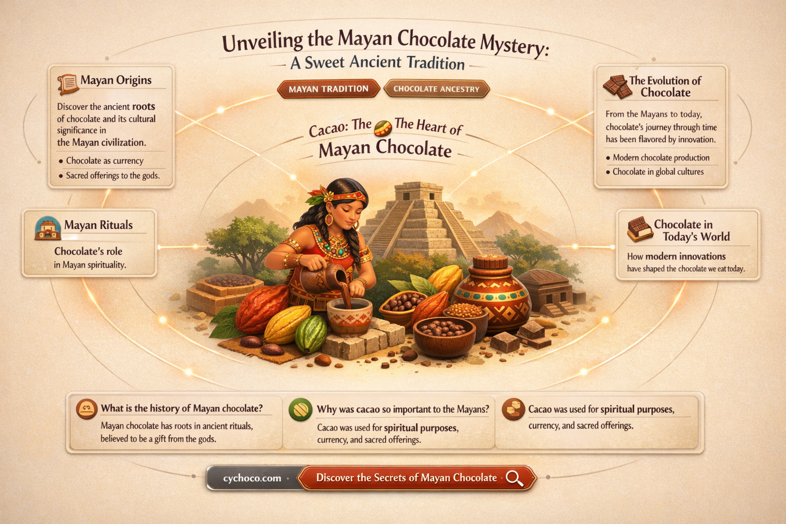 did mayans use chocolate
