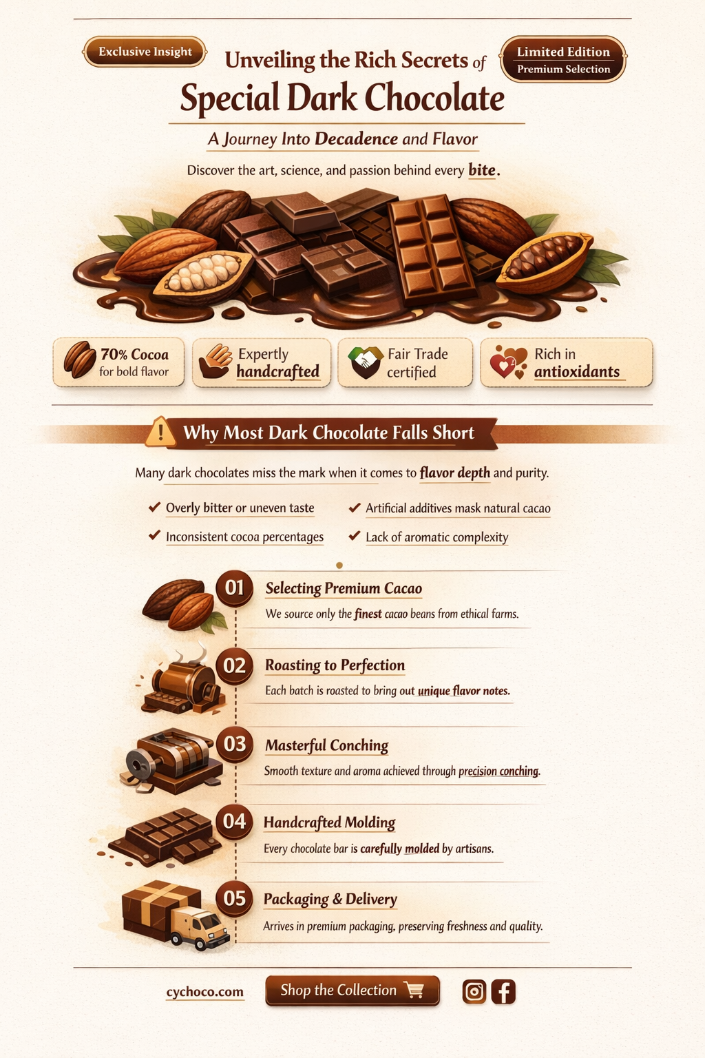 what is special dark chocolate