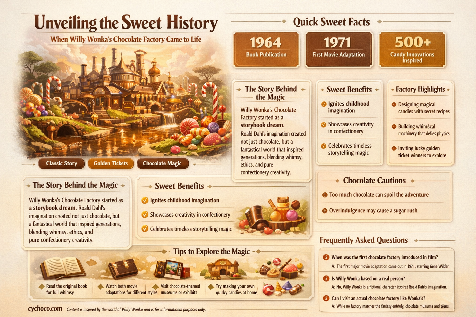 what year was willy wonka and the chocolate factory