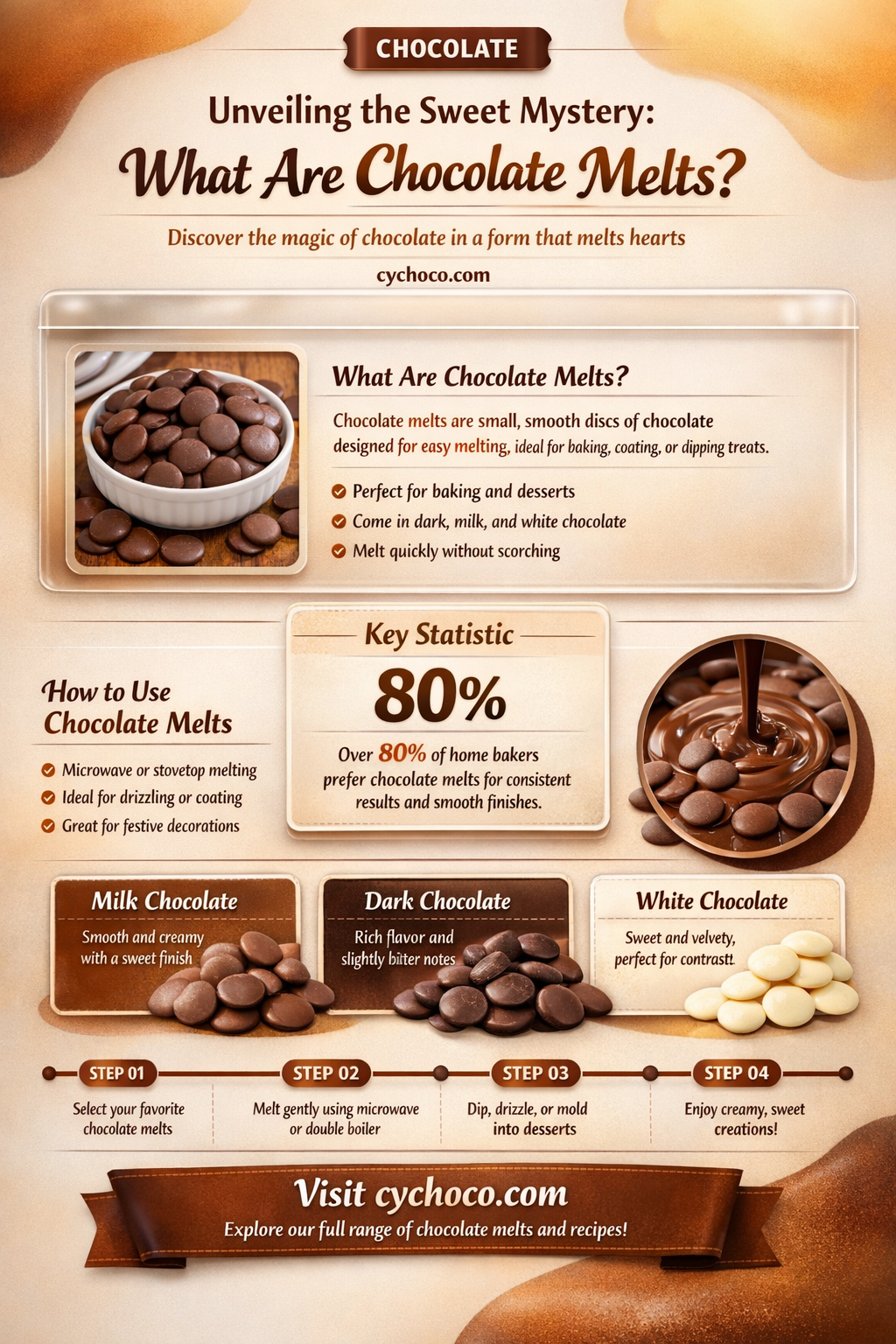 what are chocolate melts