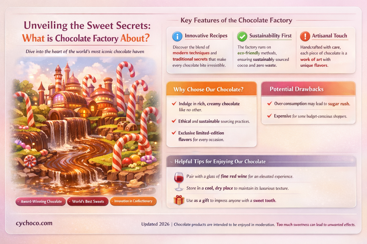 what is chocolate factory about