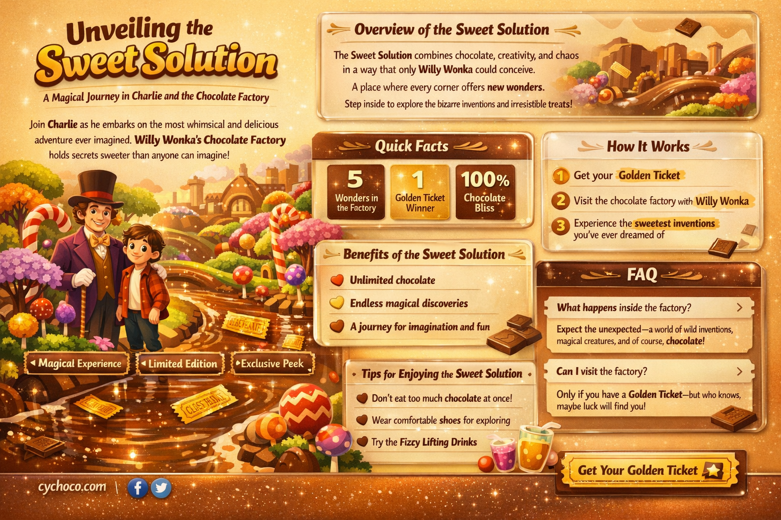 what is the solution in charlie and the chocolate factory