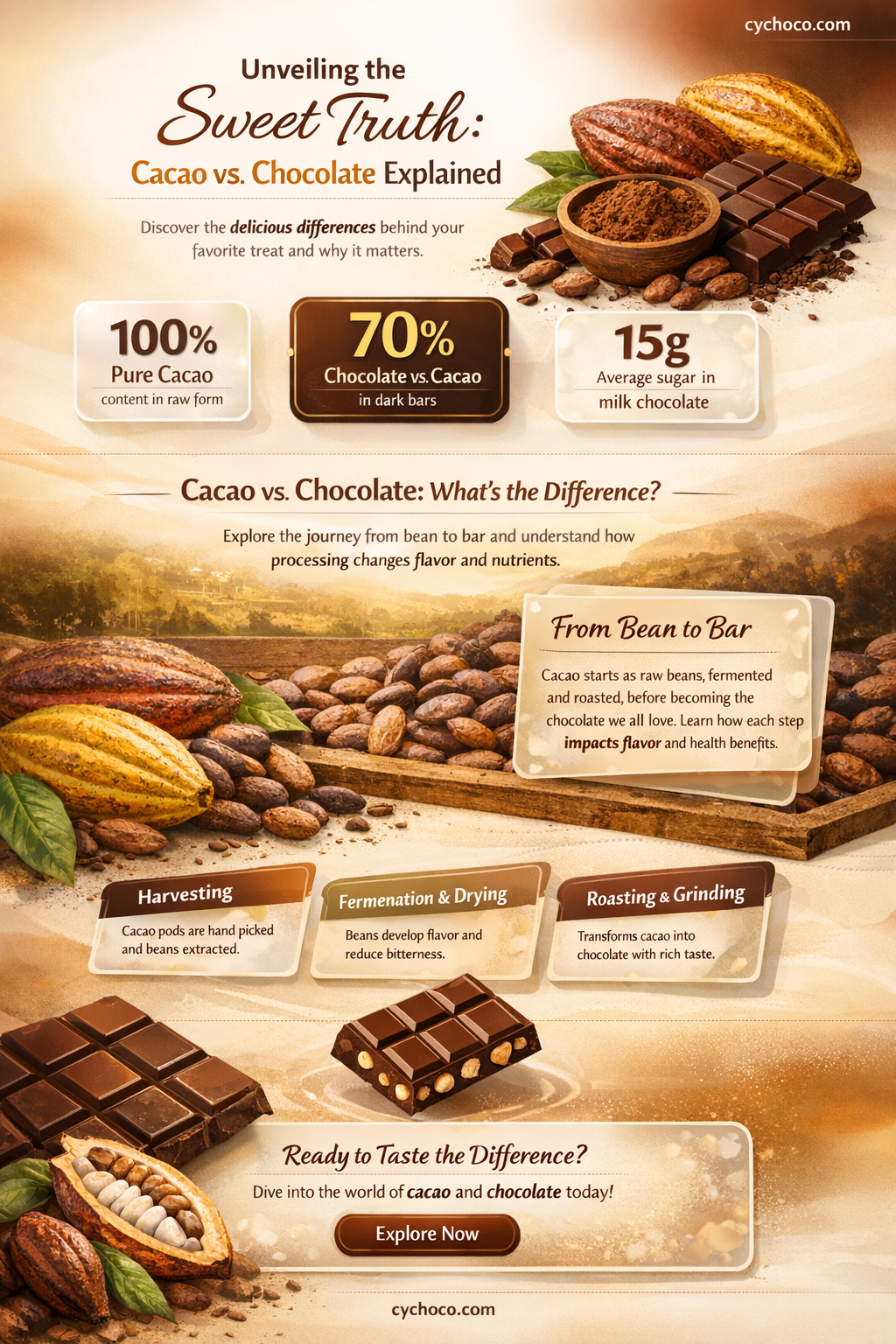 is cacao chocolate