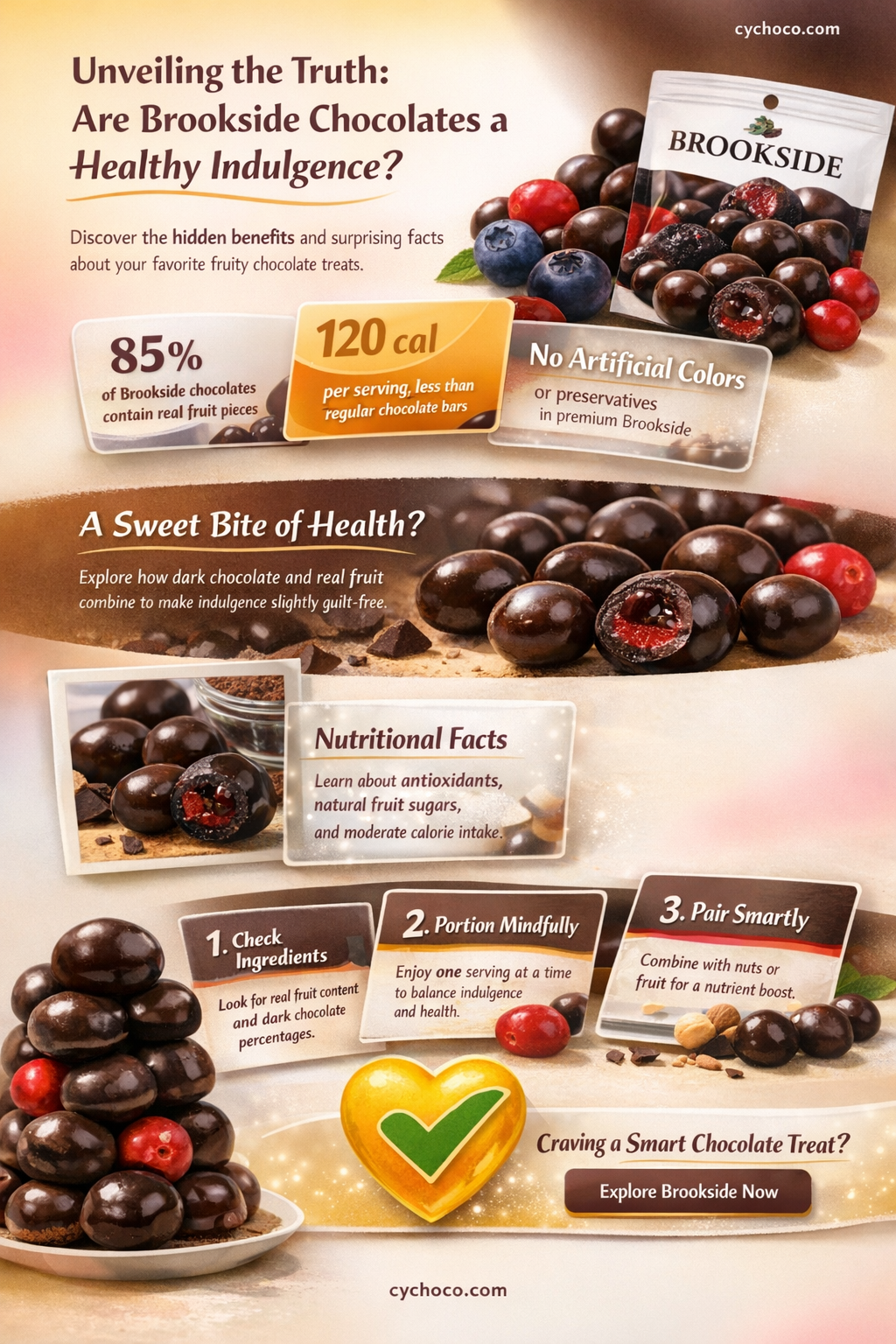are brookside chocolates bad for you