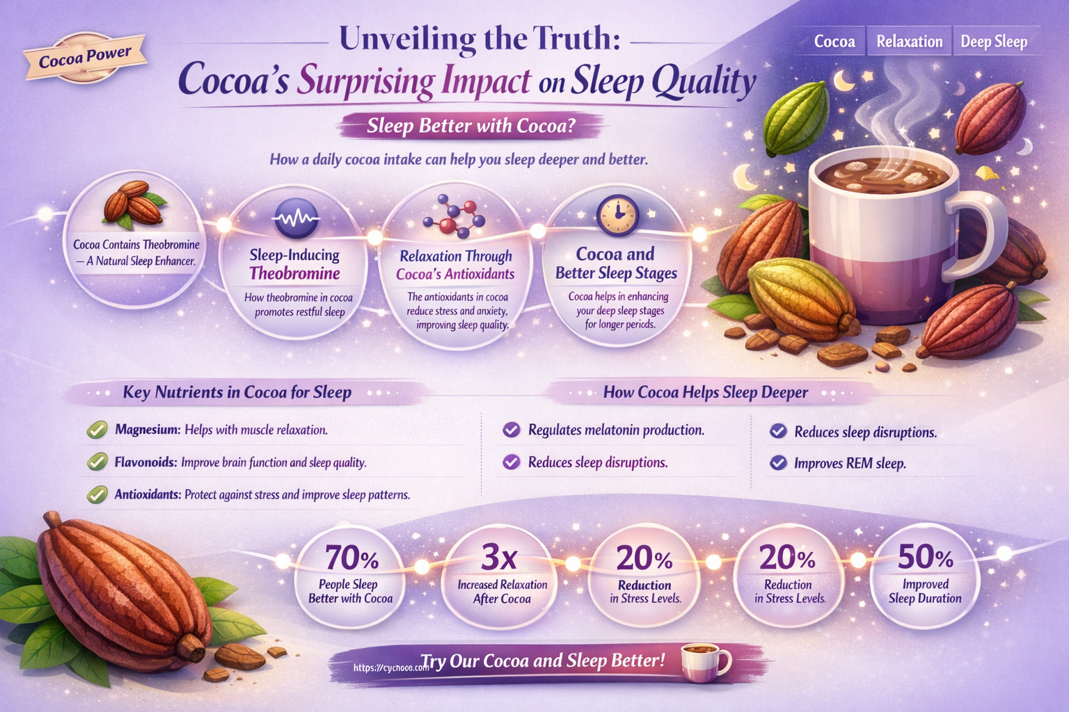 does cocoa make you sleepy