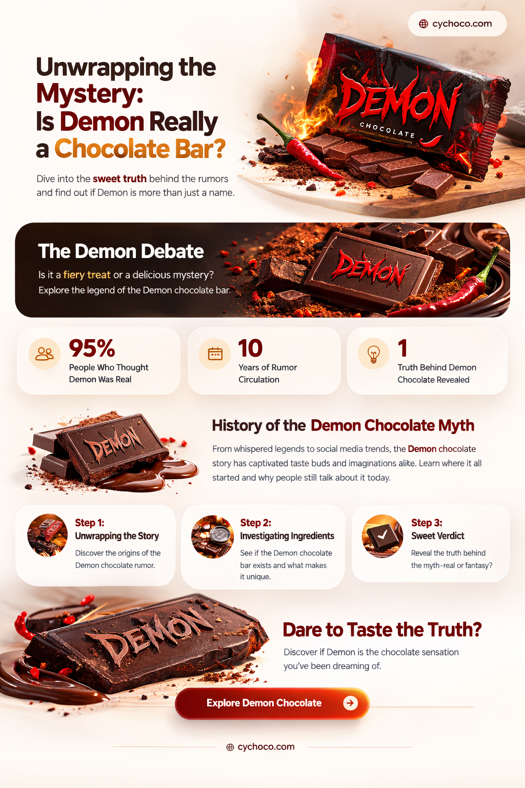 is demon a chocolate bar