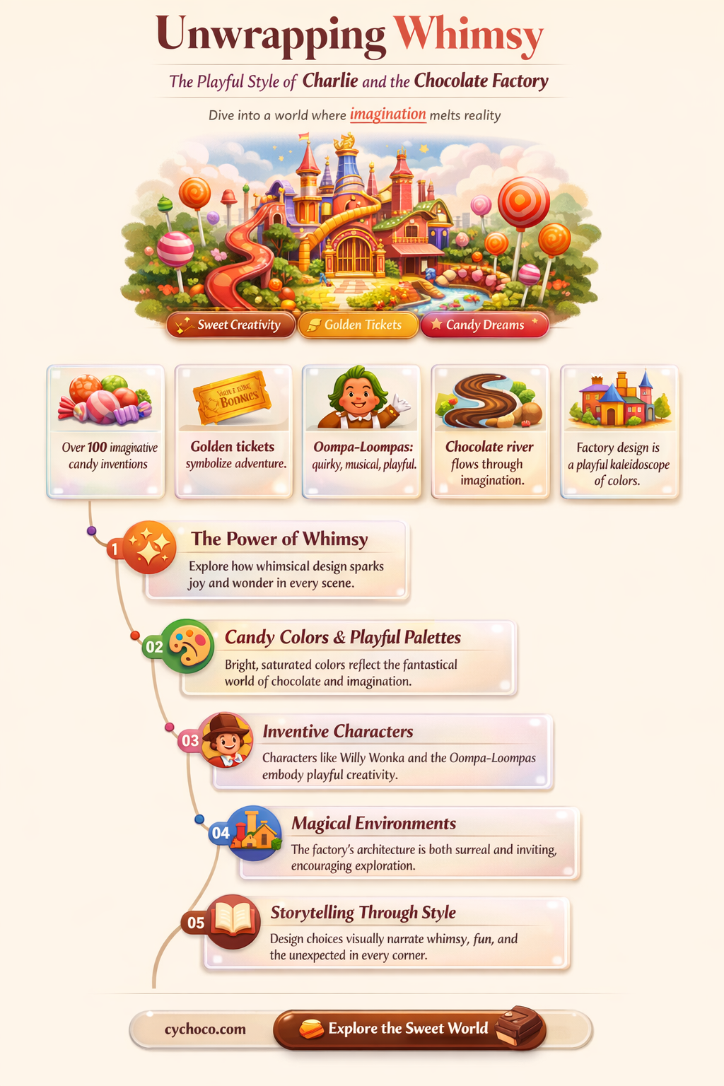 what style of play is charlie and the chocolate factory