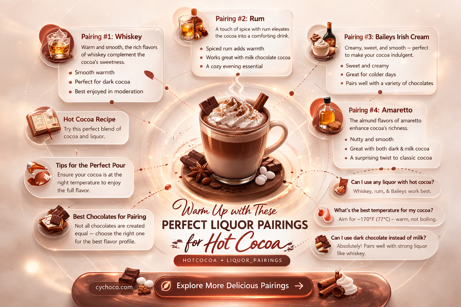 what liquor is good with hot cocoa