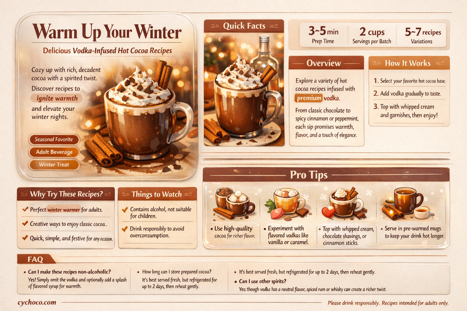 can vodka be added to hot cocoa