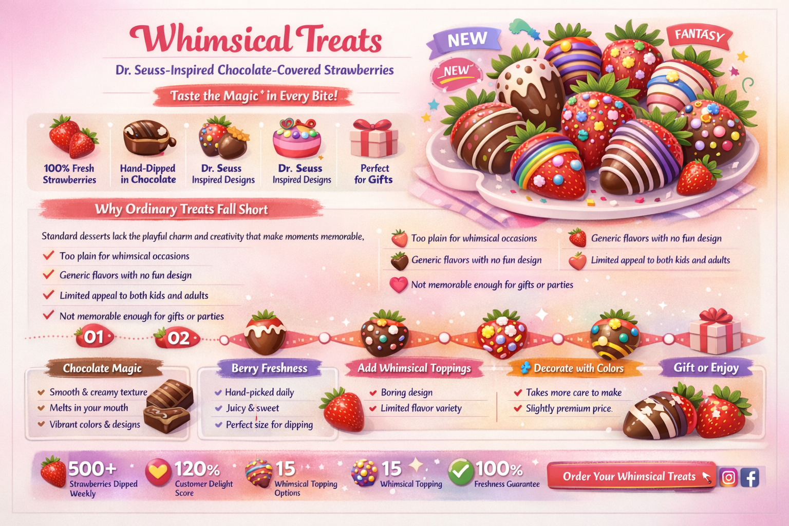how to dr seuss chocolate covered strawberries