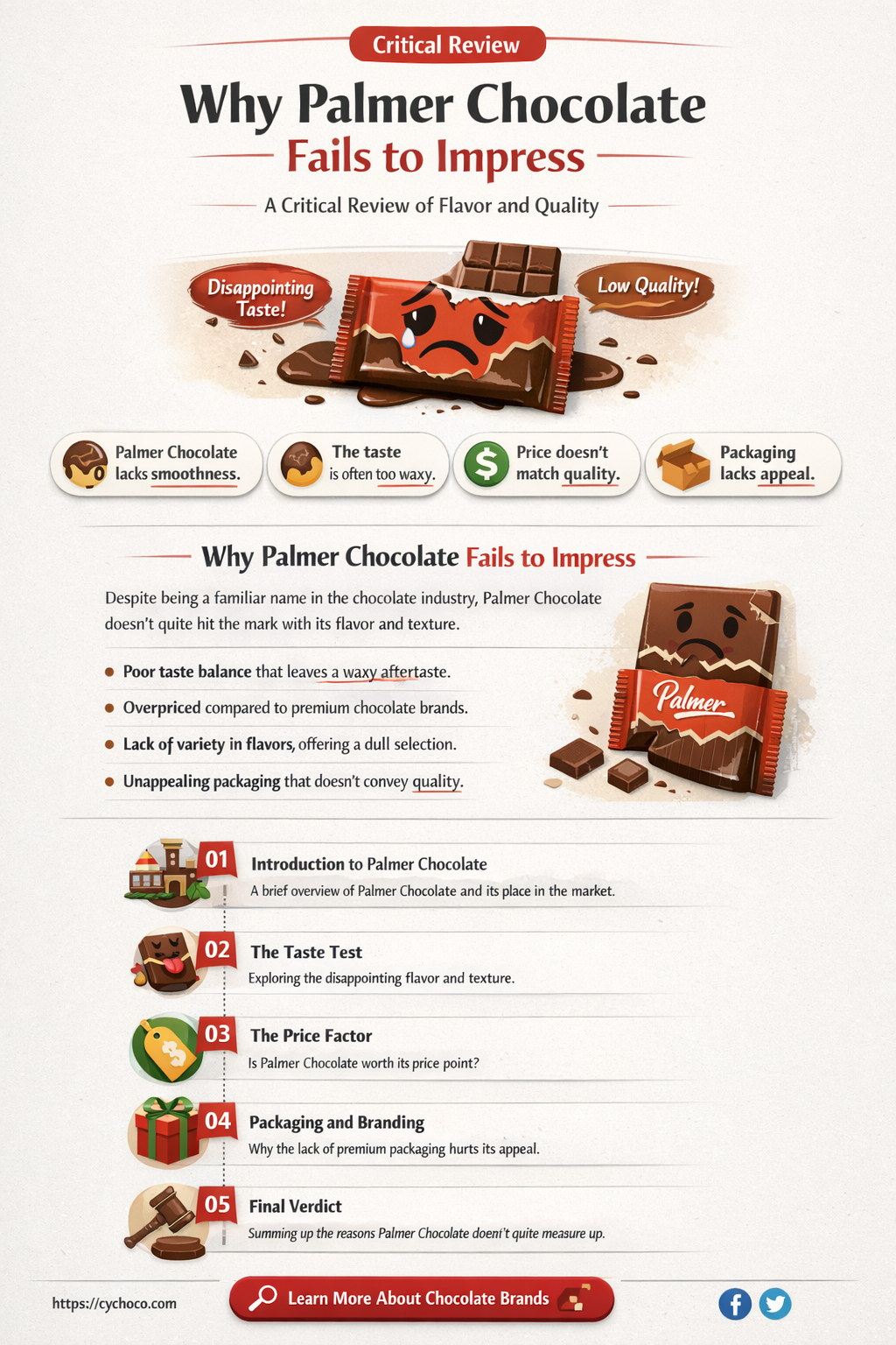 why is palmer chocolate so bad