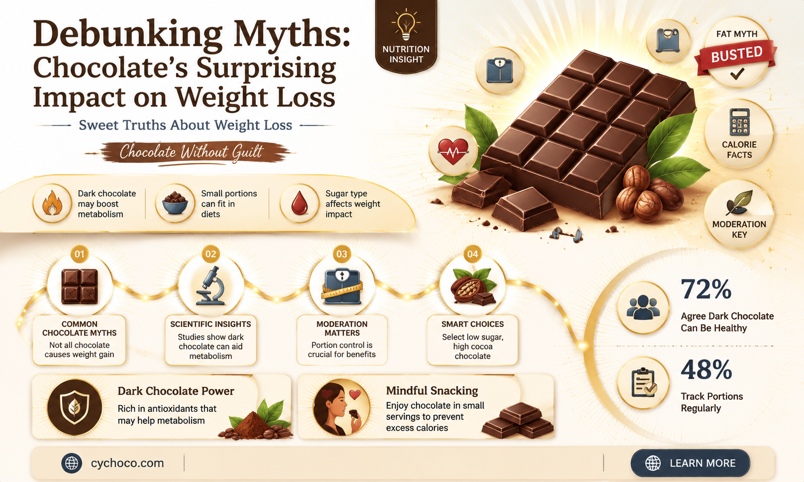 does too much chocolate cause weight loss mayo clinic