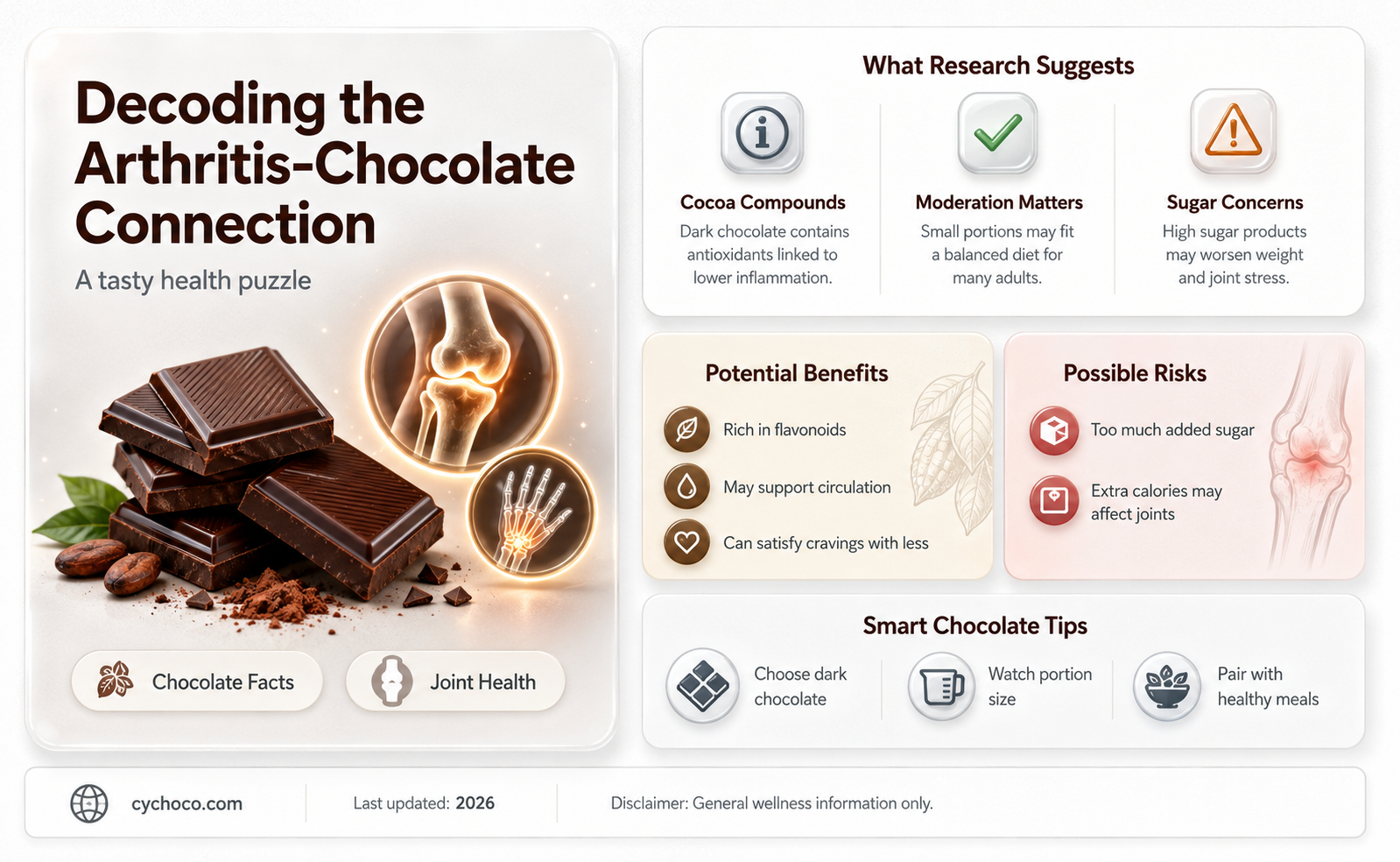 is the chocolate bad or good for the arthitis