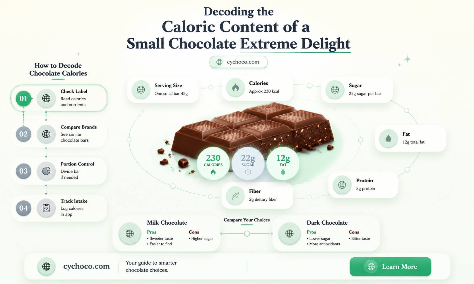 how many calories in a small chocolate extreme