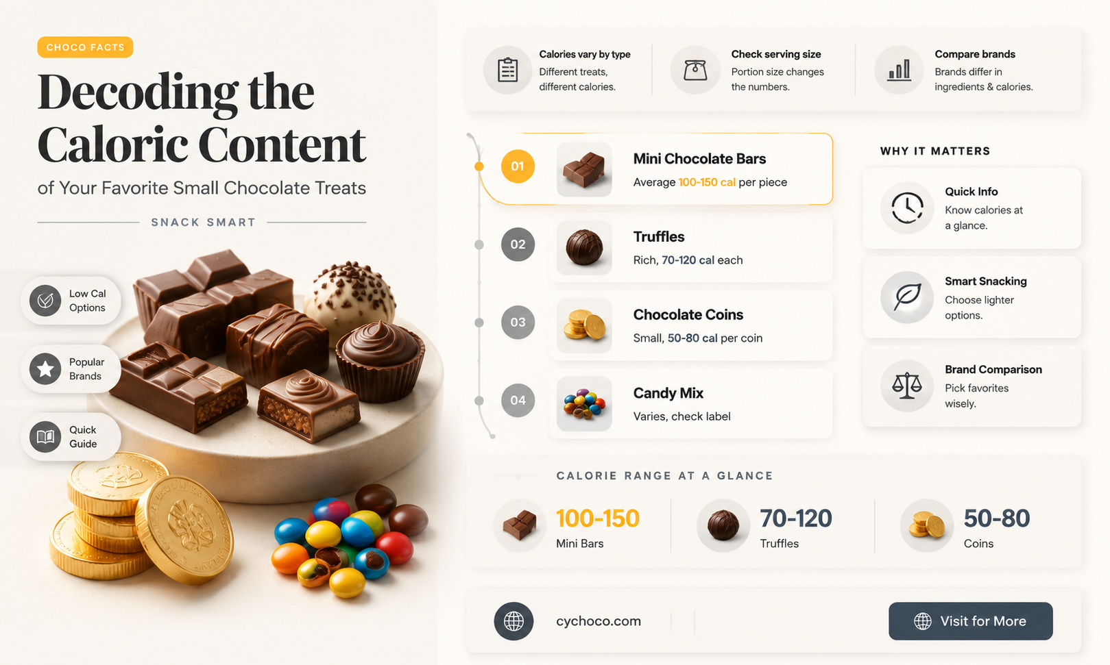 how many calories in a small piece of chocolate