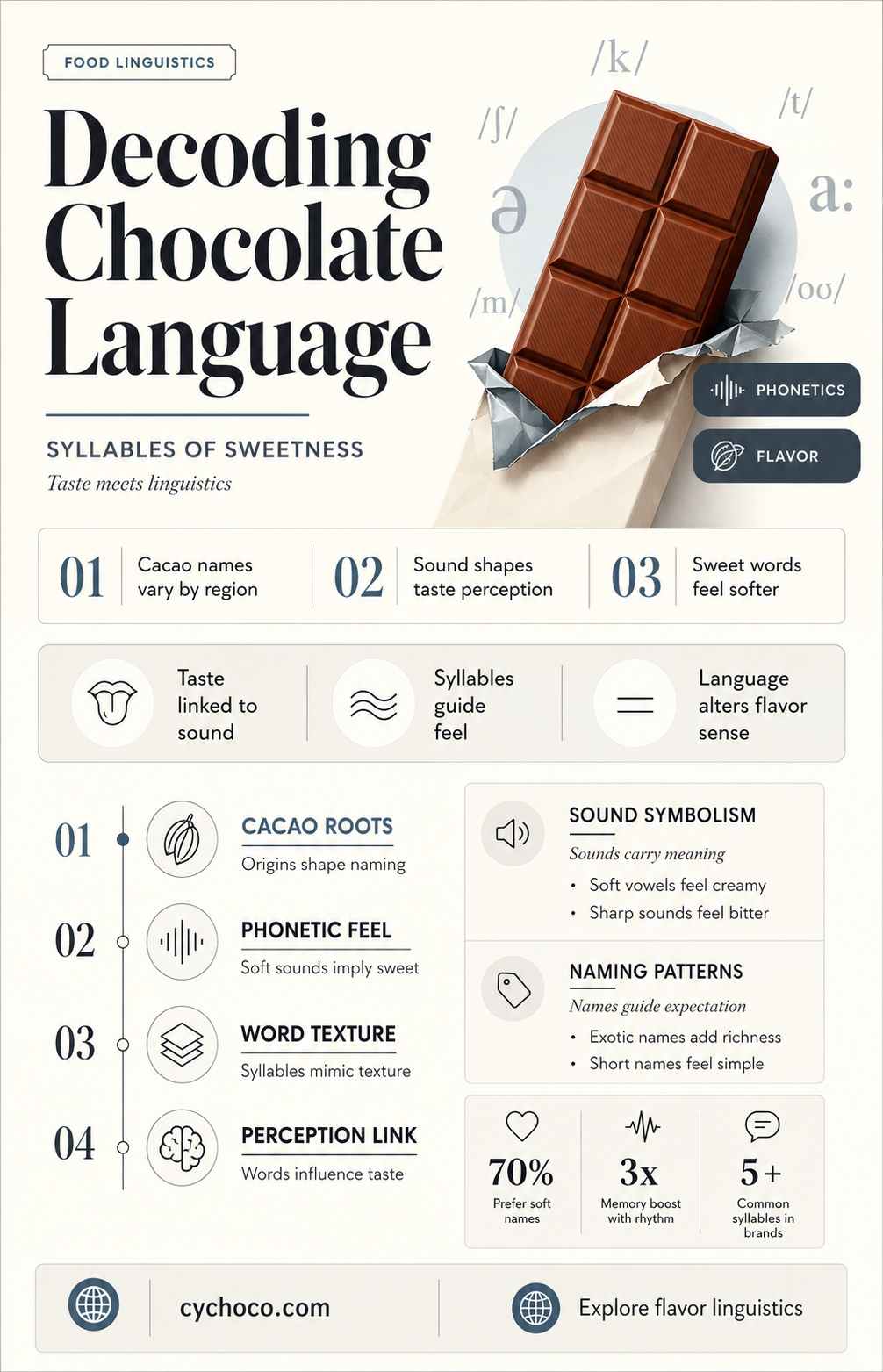 how many syllables has chocolate got
