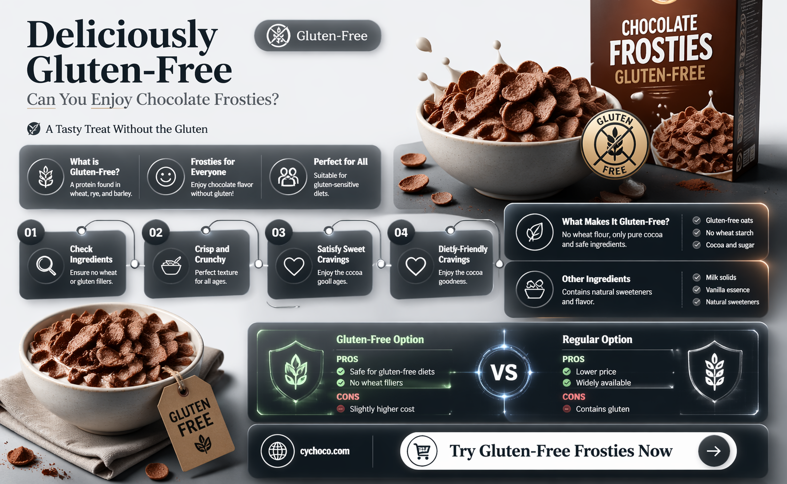 are chocolate frosties gluten free