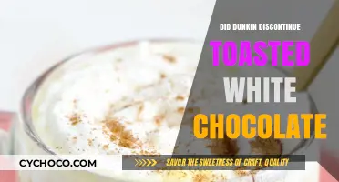 Did Dunkin' Discontinue Toasted White Chocolate? Here's What We Know