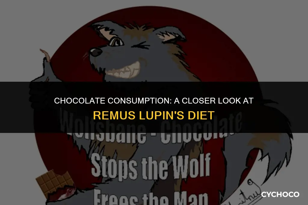 did remus lupin eat chocolate