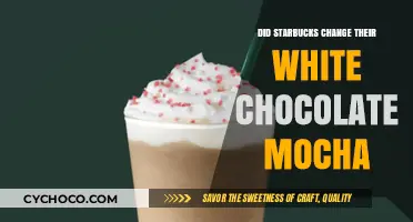 Starbucks White Chocolate Mocha: A Recipe for Controversy