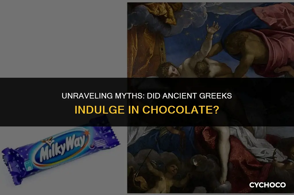 did the ancient greek eat chocolate