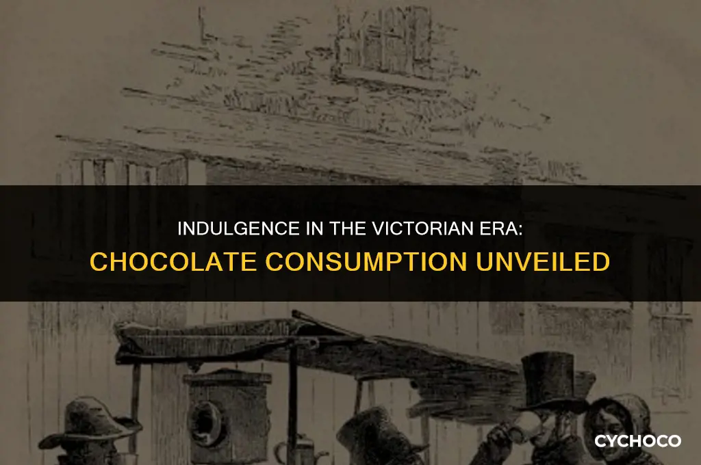 did victorians eat chocolate