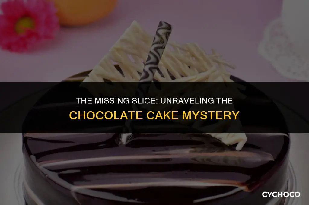 did you eat the chocolate cake scene