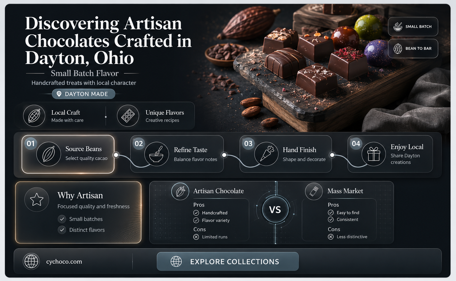 what chocolates are made in datan ohio