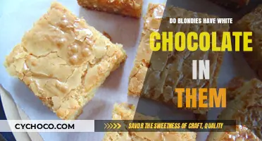 Unveiling the Truth: Do Blondies Really Contain White Chocolate?