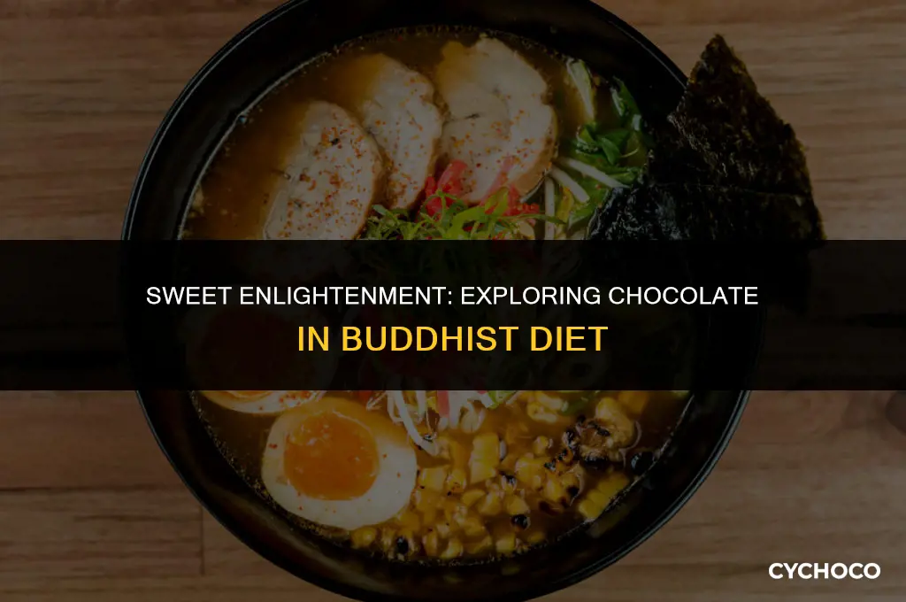 do buddhists eat chocolate