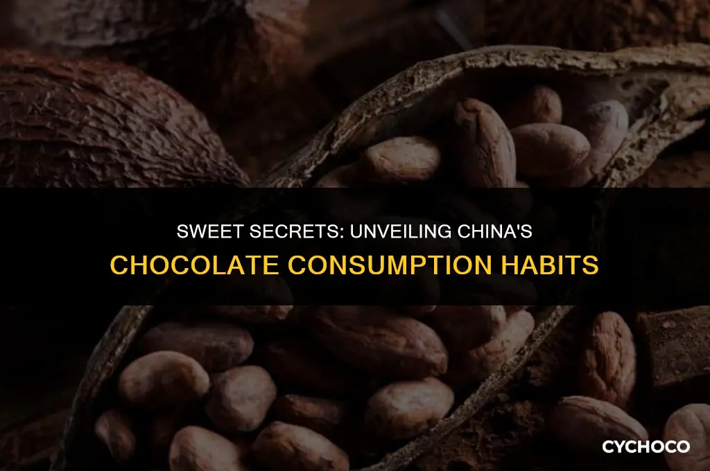 do chinese eat chocolate