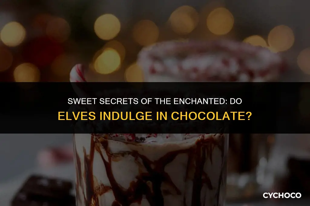 do elves eat chocolate