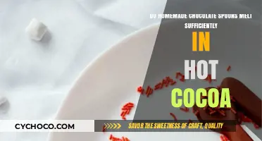 Sweet Stirring: The Melting Mystery of Homemade Chocolate Spoons in Hot Cocoa