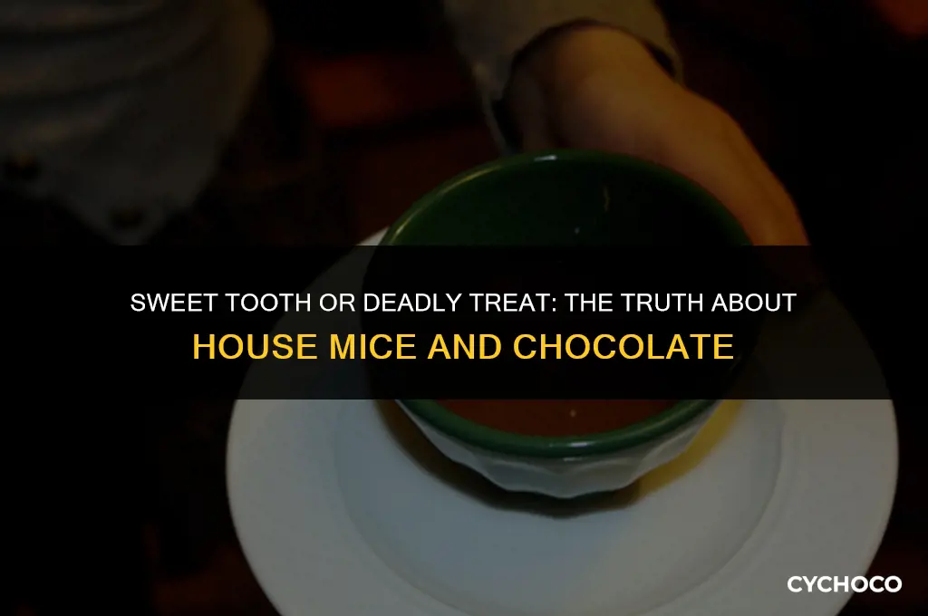 do house mice eat chocolate