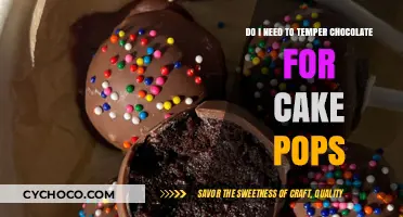 Mastering Cake Pops: The Chocolate Tempering Dilemma