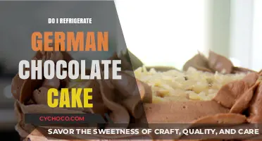 Chill or Not: The Great German Chocolate Cake Refrigeration Debate