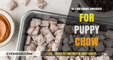 Sweet Treats for Your Furry Friend: Using Baking Chocolate in Puppy Chow