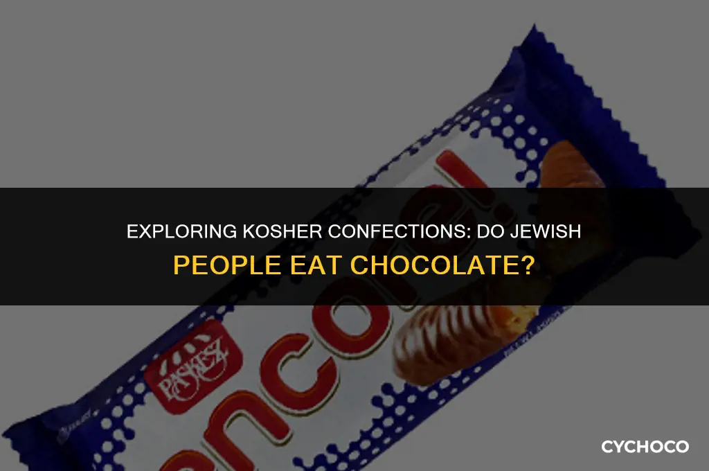 do jewish eat chocolate