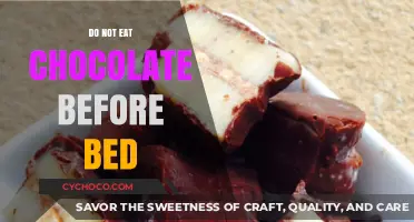 Sweet Dreams, Not Sweet Treats: Why Chocolate Before Bed is a No-Go