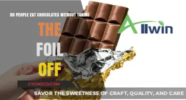 Unwrapping the Truth: Do People Really Eat Chocolates Without Taking the Foil Off?