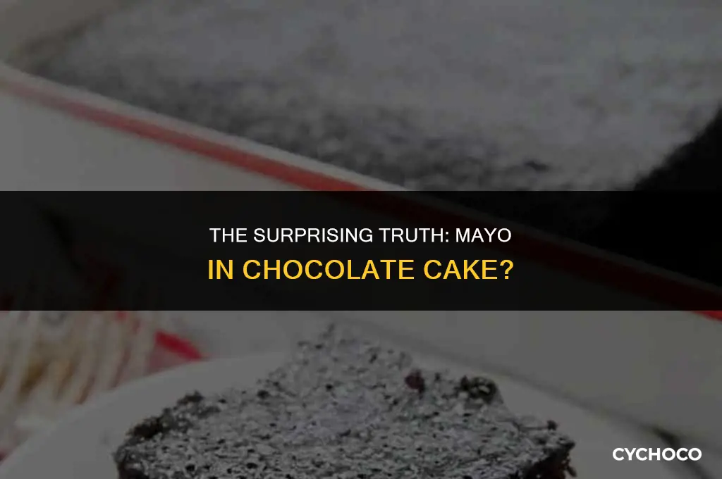 do people put mayo in chocolate cake